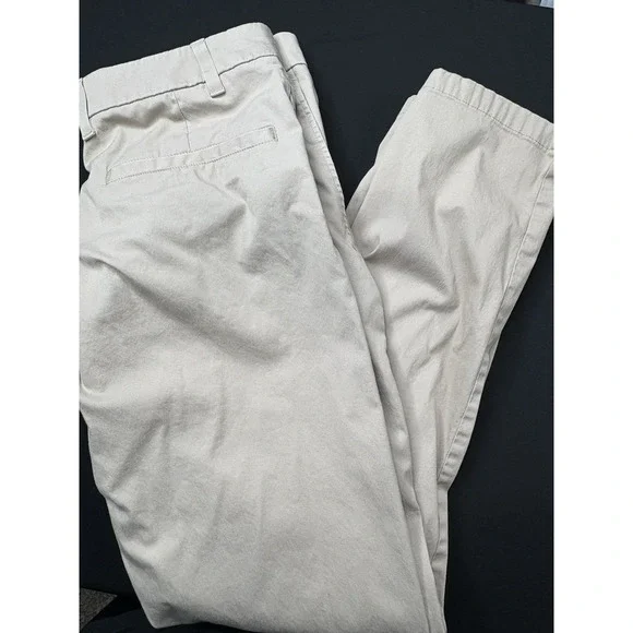 BirdDogs Boom for Your Boomstick Khaki Stretch Pants Mens 32x30 Flat Front - Picture 7 of 12
